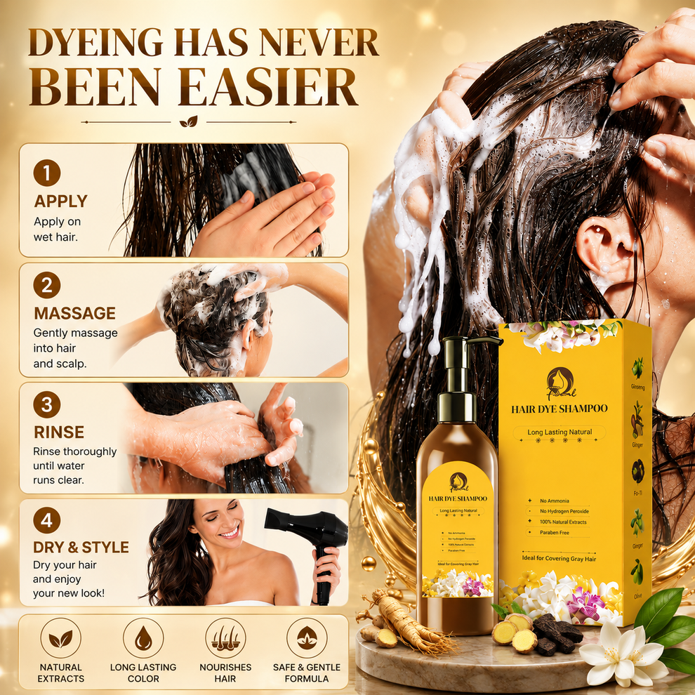 Japanese Long Lasting Natural Hair Dye Shampoo(BUY 1 GET 1 FREE🔥)