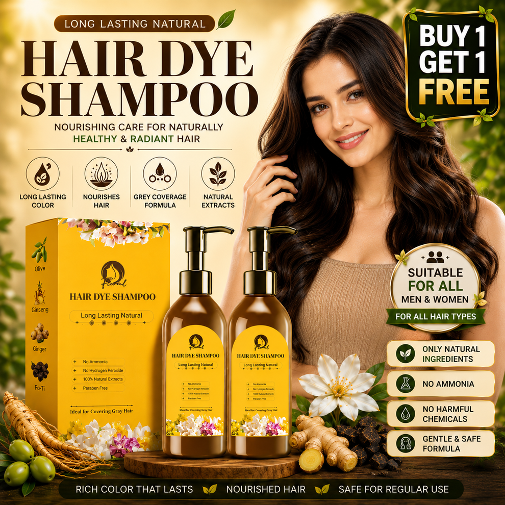 Japanese Long Lasting Natural Hair Dye Shampoo(BUY 1 GET 1 FREE🔥)